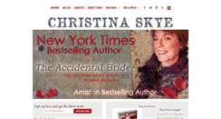 Desktop Screenshot of christinaskye.com